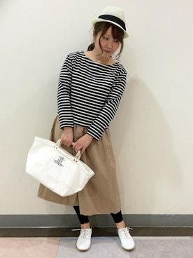 LBC STAFFさん（レディース・158cm）の春コーディネート