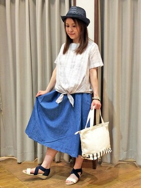 LBC STAFFさん（レディース・158cm）の春コーディネート