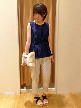 LBC STAFFさん（レディース・158cm）の夏コーディネート