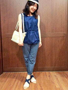 LBC STAFFさん（レディース・158cm）の夏コーディネート