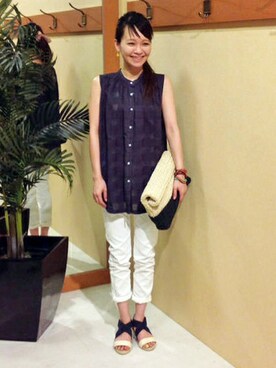 LBC STAFFさん（レディース・158cm）の夏コーディネート