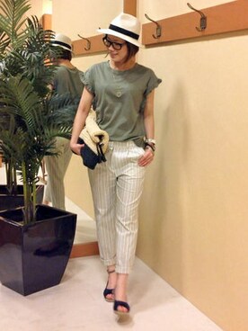 LBC STAFFさん（レディース・158cm）の夏コーディネート