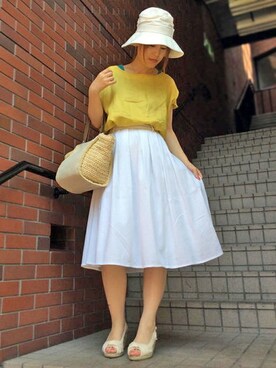 LBC STAFFさん（レディース・158cm）の夏コーディネート