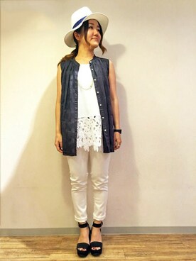 LBC STAFFさん（レディース・158cm）の夏コーディネート