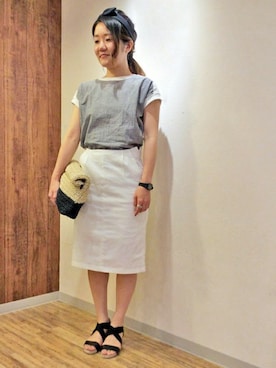 LBC STAFFさん（レディース・158cm）の夏コーディネート