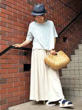 LBC STAFFさん（レディース・158cm）の夏コーディネート