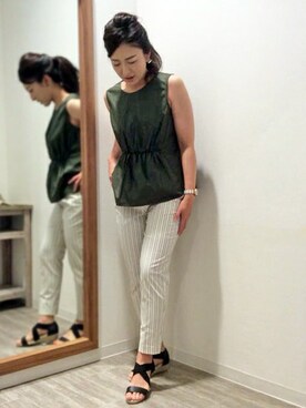 LBC STAFFさん（レディース・158cm）の夏コーディネート