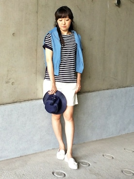 LBC STAFFさん（レディース・158cm）の夏コーディネート