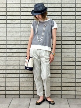 LBC STAFFさん（レディース・158cm）の夏コーディネート