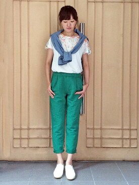 LBC STAFFさん（レディース・158cm）の夏コーディネート