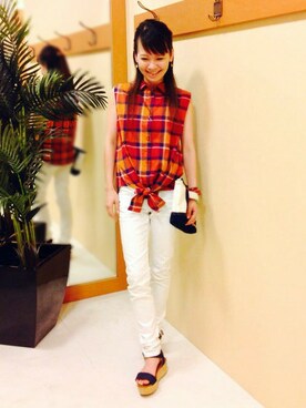 LBC STAFFさん（レディース・158cm）の夏コーディネート