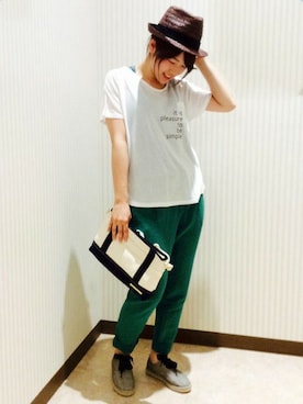 LBC STAFFさん（レディース・158cm）の夏コーディネート