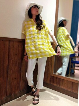 LBC STAFFさん（レディース・158cm）の夏コーディネート