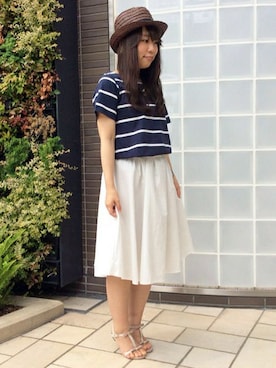 LBC STAFFさん（レディース・158cm）の夏コーディネート