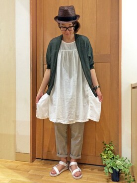 LBC STAFFさん（レディース・158cm）の夏コーディネート
