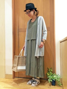 LBC STAFFさん（レディース・158cm）の夏コーディネート