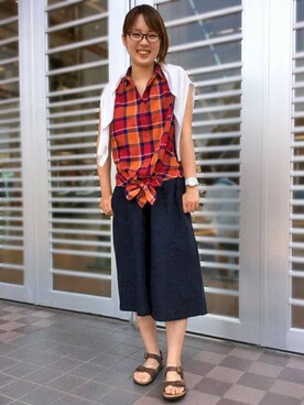 LBC STAFFさん（レディース・158cm）の夏コーディネート