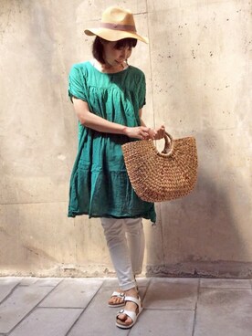 LBC STAFFさん（レディース・158cm）の夏コーディネート