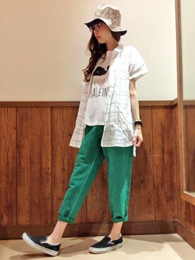 LBC STAFFさん（レディース・158cm）の夏コーディネート