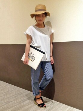 LBC STAFFさん（レディース・158cm）の夏コーディネート