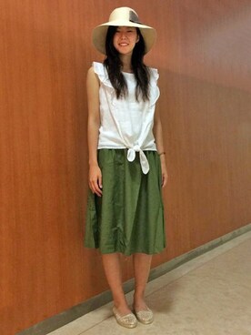 LBC STAFFさん（レディース・158cm）の夏コーディネート