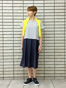 LBC STAFFさん（レディース・158cm）の夏コーディネート