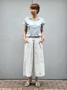 LBC STAFFさん（レディース・158cm）の夏コーディネート