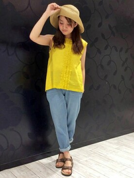 LBC STAFFさん（レディース・158cm）の夏コーディネート