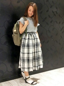 LBC STAFFさん（レディース・158cm）の夏コーディネート