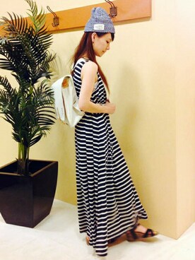 LBC STAFFさん（レディース・158cm）の夏コーディネート