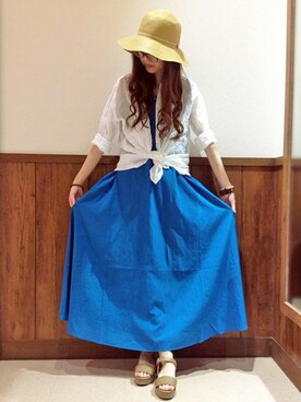 LBC STAFFさん（レディース・158cm）の夏コーディネート