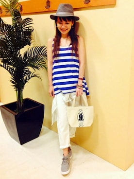 LBC STAFFさん（レディース・158cm）の夏コーディネート