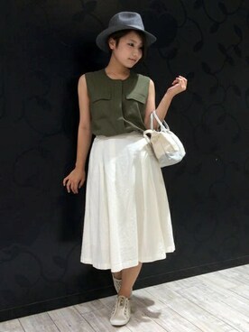 LBC STAFFさん（レディース・158cm）の夏コーディネート