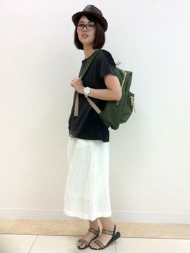 LBC STAFFさん（レディース・158cm）の夏コーディネート