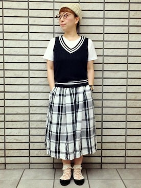 LBC STAFFさん（レディース・158cm）の夏コーディネート