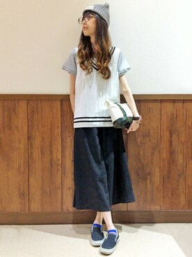 LBC STAFFさん（レディース・158cm）の夏コーディネート