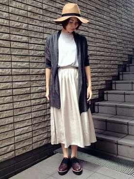 LBC STAFFさん（レディース・158cm）の秋コーディネート