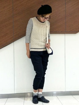 LBC STAFFさん（レディース・158cm）の秋コーディネート