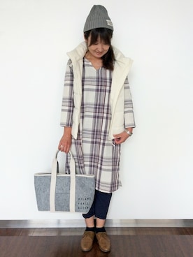 LBC STAFFさん（レディース・158cm）の秋コーディネート