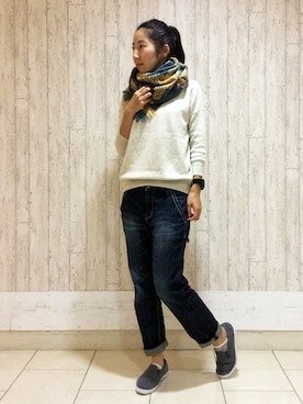 LBC STAFFさん（レディース・158cm）の秋コーディネート