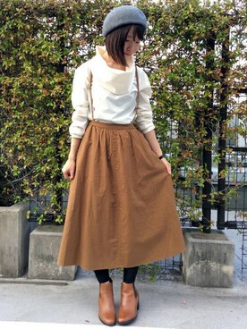 LBC STAFFさん（レディース・158cm）の秋コーディネート