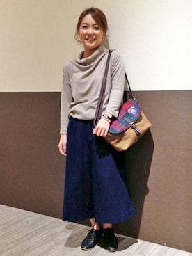 LBC STAFFさん（レディース・158cm）の秋コーディネート