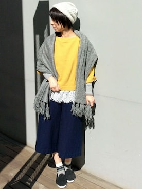 LBC STAFFさん（レディース・158cm）の秋コーディネート