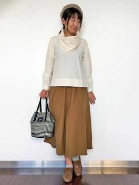 LBC STAFFさん(レディース・158cm)の秋コーディネート