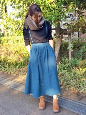 LBC STAFFさん（レディース・158cm）の秋コーディネート