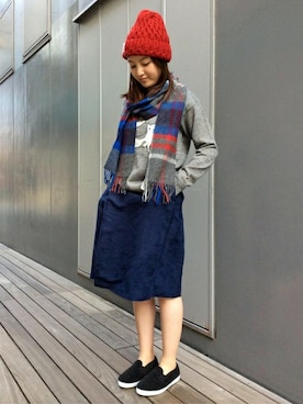 LBC STAFFさん（レディース・158cm）の秋コーディネート