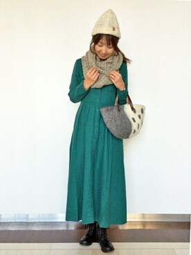 LBC STAFFさん（レディース・158cm）の秋コーディネート