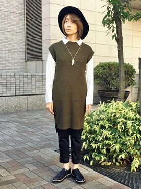 LBC STAFFさん（レディース・158cm）の秋コーディネート