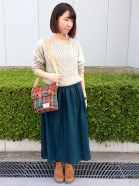 LBC STAFFさん（レディース・158cm）の秋コーディネート