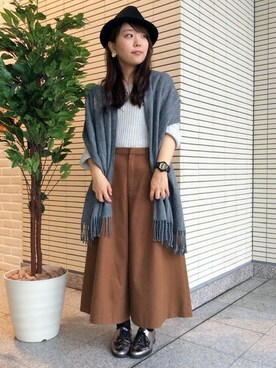 LBC STAFFさん（レディース・158cm）の秋コーディネート